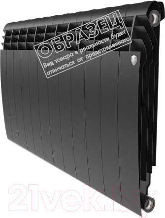 Изображение товара Радиатор биметаллический Royal Thermo Biliner 500 Noir Sable (15 секций)