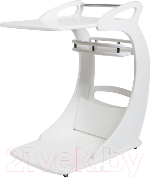 Изображение товара Приставной столик Мебелик Фаворит (молочный дуб)