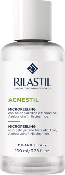 Пилинг для лица Rilastil Acnestil Микропилинг  (100мл)