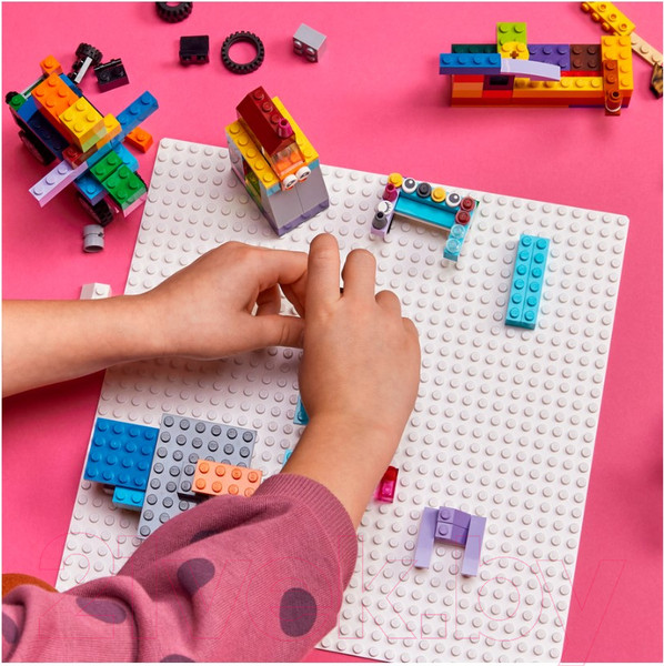 Изображение товара Элемент конструктора Lego Classic Белая базовая пластина 11026