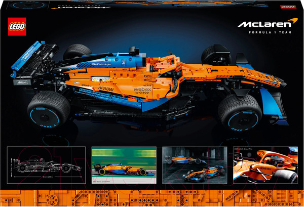 Изображение товара Конструктор Lego Technic Гоночный автомобиль McLaren Formula 1 / 42141