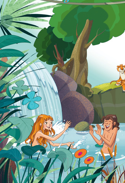 Изображение товара Книга Эксмо Иллюстрированная Библия для детей (Кипарисова С.)