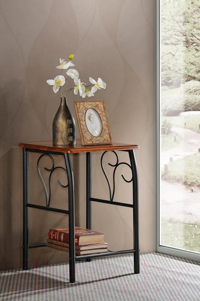 Изображение товара Прикроватная тумба Tetchair Piccolo (черный/красный дуб)