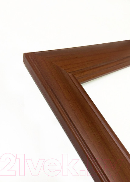 Изображение товара Зеркало Декарт Настенное в раме 8Л0570 (коричневый орех)