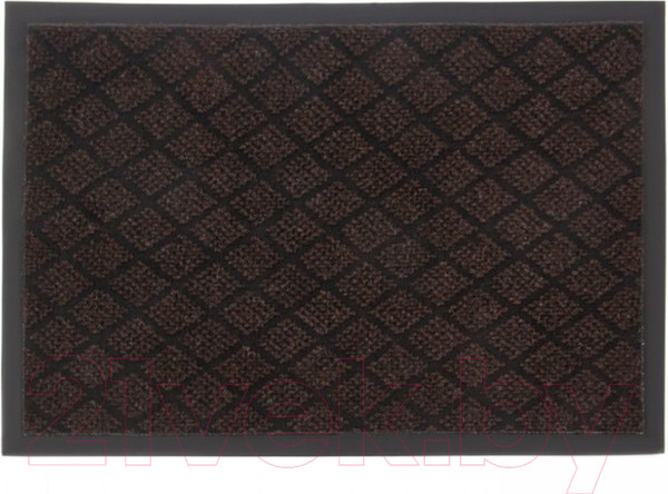 Изображение товара Коврик грязезащитный Kovroff Галант ребристый 40x60 / 50103 (коричневый)