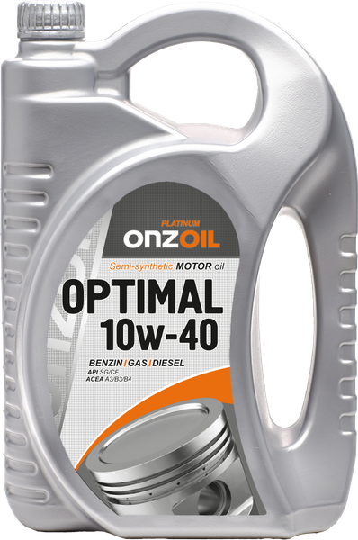 Изображение товара Моторное масло Onzoil SAE 10W40 Optimal SG/CF (4.5л)