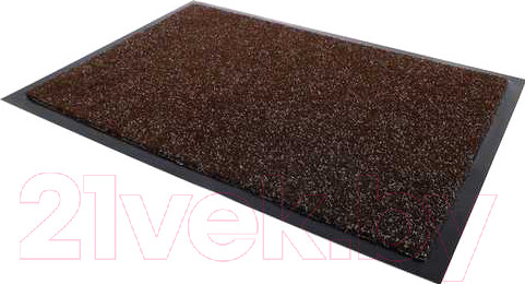 Изображение товара Коврик грязезащитный Kovroff Лофт ребристый 50x80 / 80203 (коричневый)