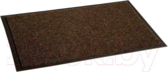 Изображение товара Коврик грязезащитный Kovroff Комфорт ребристый 40x60 / 40103 (коричневый)