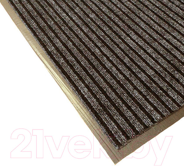 Изображение товара Коврик грязезащитный Kovroff Барьер ребристый 50x80 / 21403 (коричневый)