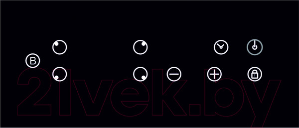 Изображение товара Индукционная варочная панель Lex EVI 640-1 BL / CHYO000181