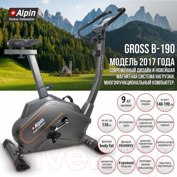 Изображение товара Велотренажер Alpin Gross B-190