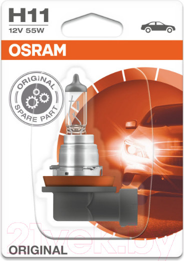 Изображение товара Автомобильная лампа Osram H11 64211-01B