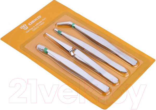 Изображение товара Набор губцевого инструмента Deko TW01 / 065-0755 (4шт)