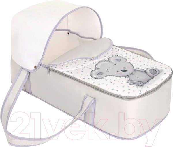 Изображение товара Люлька-переноска Bambola Медвежонок / 7709 (серый)