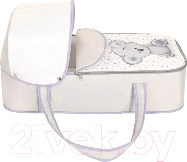 Изображение товара Люлька-переноска Bambola Медвежонок / 7709 (серый)