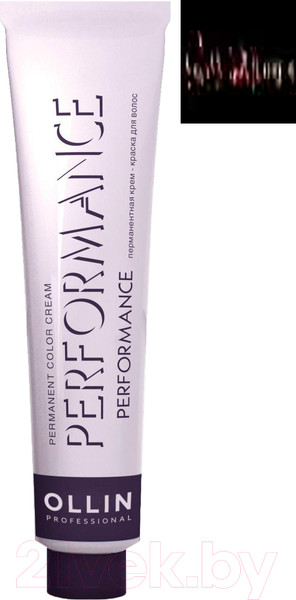 Изображение товара Крем-краска для волос Ollin Professional Performance Permanent Color Cream 7/71 (60мл, русый коричнево-пепельный)