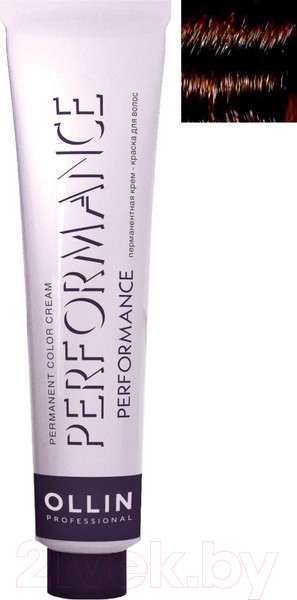 Изображение товара Крем-краска для волос Ollin Professional Performance Permanent Color Cream 8/71 (60мл, светло-русый коричнево-пепельный)