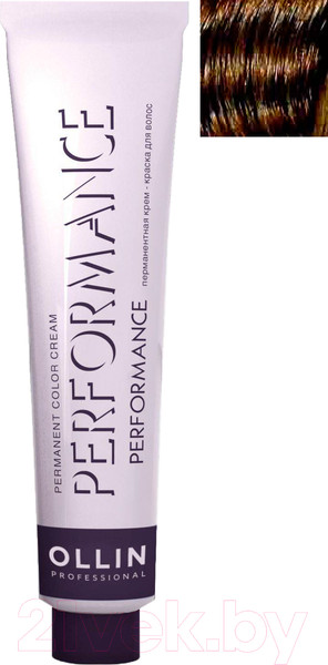 Изображение товара Крем-краска для волос Ollin Professional Performance Permanent Color Cream 9/72 (60мл, блондин коричнево-фиолетовый)