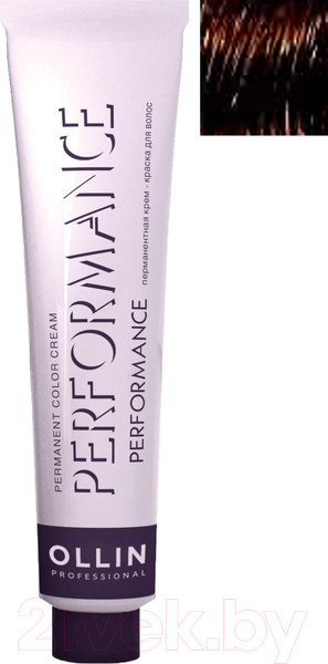 Изображение товара Крем-краска для волос Ollin Professional Performance Permanent Color Cream 8/73 (60мл, светло-русый коричнево-золотистый)
