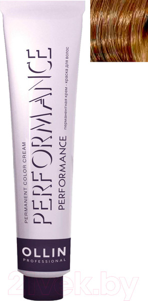 Изображение товара Крем-краска для волос Ollin Professional Performance Permanent Color Cream 9/73 (60мл, блондин коричнево-золотистый)