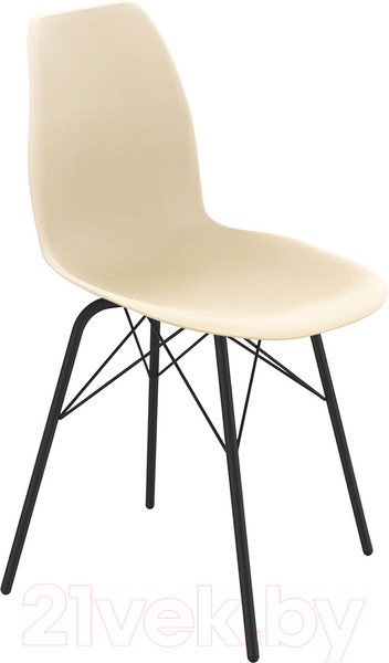 Изображение товара Стул Sheffilton SHT-ST29/S64 (бежевый RAL1013/черный муар)