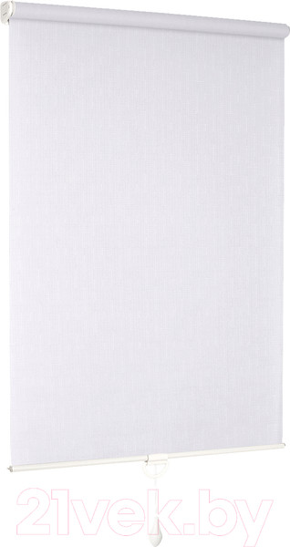 Изображение товара Рулонная штора Delfa Сантайм Лен СРШП-05В 2800 (48x170, белый)