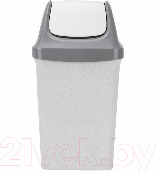 Изображение товара Контейнер для мусора Idea Свинг / М2463 (25л, мраморный)