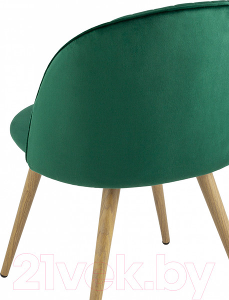 Изображение товара Стул Stool Group Лион Страйпс / DC-69030G HLR-56 (велюр зеленый)