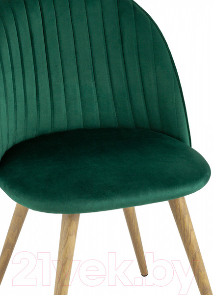 Изображение товара Стул Stool Group Лион Страйпс / DC-69030G HLR-56 (велюр зеленый)