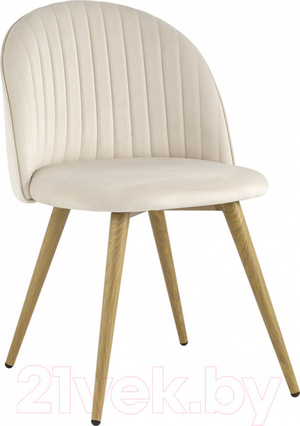 Изображение товара Стул Stool Group Лион Страйпс / DC-69030G HLR-2 (велюр кремовый)