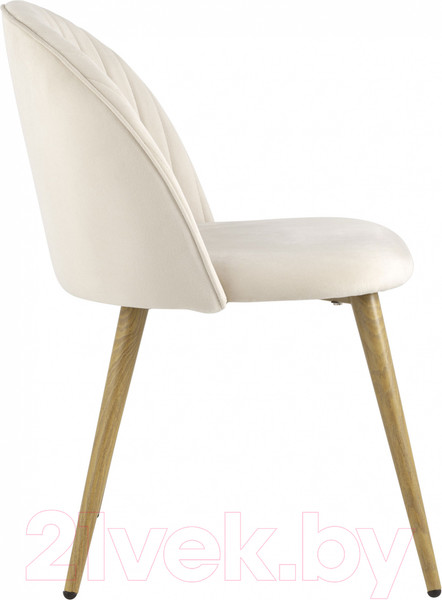 Изображение товара Стул Stool Group Лион Страйпс / DC-69030G HLR-2 (велюр кремовый)