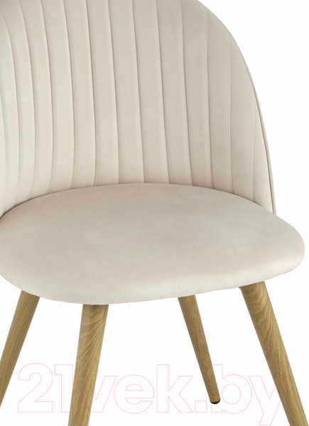 Изображение товара Стул Stool Group Лион Страйпс / DC-69030G HLR-2 (велюр кремовый)