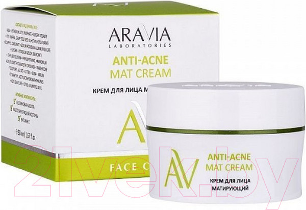 Изображение товара Крем для лица Aravia Laboratories Anti-Acne Mat Cream (50мл)
