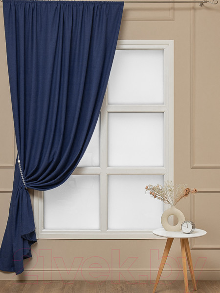 Изображение товара Штора Amore Mio RR 2014-35 200x270 / 20627 (синий)