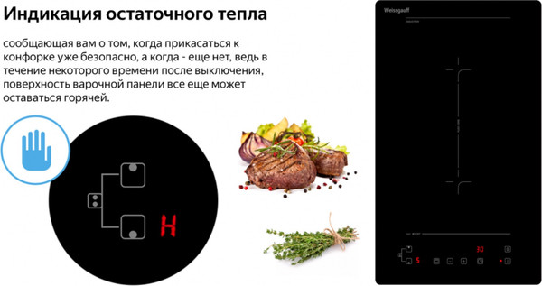 Изображение товара Индукционная варочная панель Weissgauff HI 32 BFZC