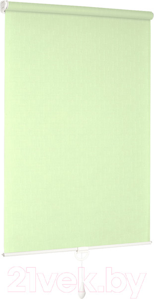 Изображение товара Рулонная штора Delfa Сантайм Лен СРШП-05В 2468 (48x170, салатовый)