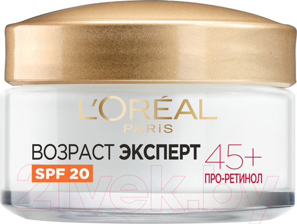 Изображение товара Крем для лица L'Oreal Paris Dermo Expertise возраст эксперт 45+ лифтинг-уход дневной SPF20 (50мл)
