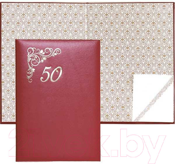 Изображение товара Папка адресная deVente 50 / 3078215 (бордовый)