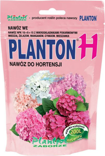 Изображение товара Удобрение Planton Н Гортензия растворимое (200гр)