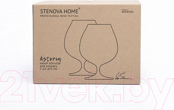 Изображение товара Набор бокалов Stenova Home Astoria 611016 (2шт)