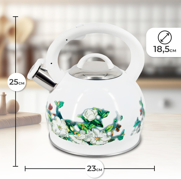 Изображение товара Чайник со свистком Pomi d'Oro Napoli / P-650198