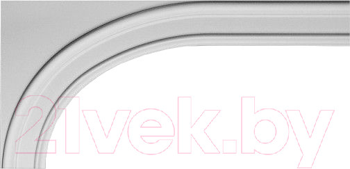 Изображение товара Декоративный элемент Orac Decor Полудуга для молдинга M9010LR