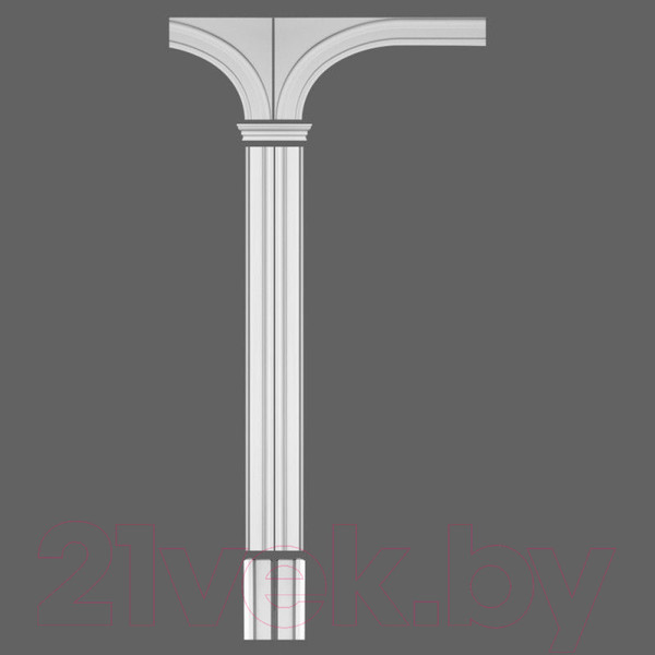 Изображение товара Декоративный элемент Orac Decor Полудуга для молдинга M9010LR