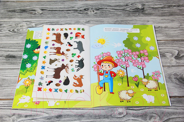 Изображение товара Развивающая книга АСТ Окружающий мир и времена года (Дмитриева В.Г.)