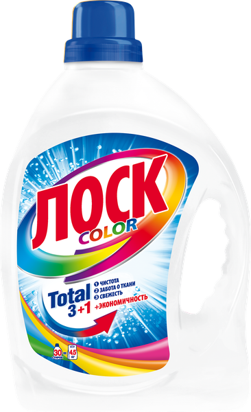 Изображение товара Гель для стирки ЛОСК Color (1.95л)