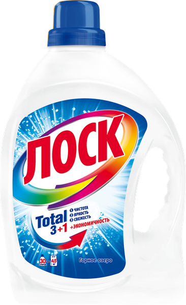 Изображение товара Гель для стирки ЛОСК Горное озеро (1.95л)