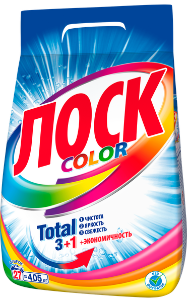 Изображение товара Стиральный порошок ЛОСК Color (4.05кг )