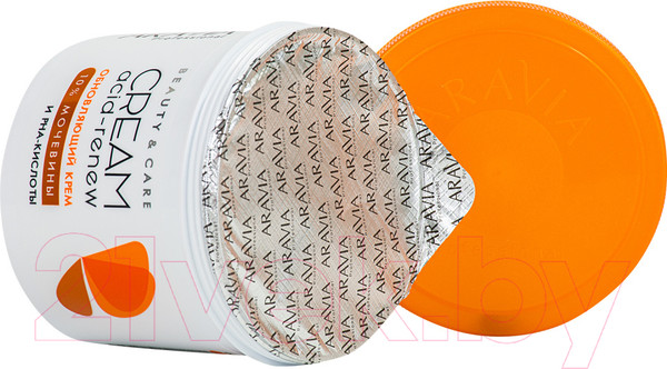 Изображение товара Крем для тела Aravia Professional Acid-Renew Cream с PHA-кислотами и мочевиной 10% (550мл)