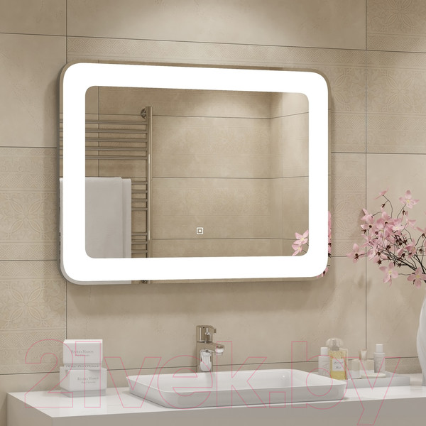 Изображение товара Зеркало Континент Velvette Led 90x70