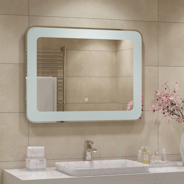 Изображение товара Зеркало Континент Velvette Led 90x70